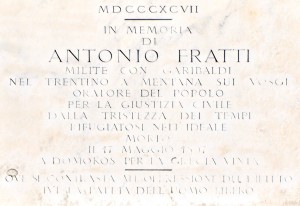 Lapide Fratti - Rocca - C. Ferlauto IBC