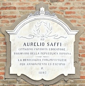 Lapide Saffi - Rocca - C. Ferlauto IBC